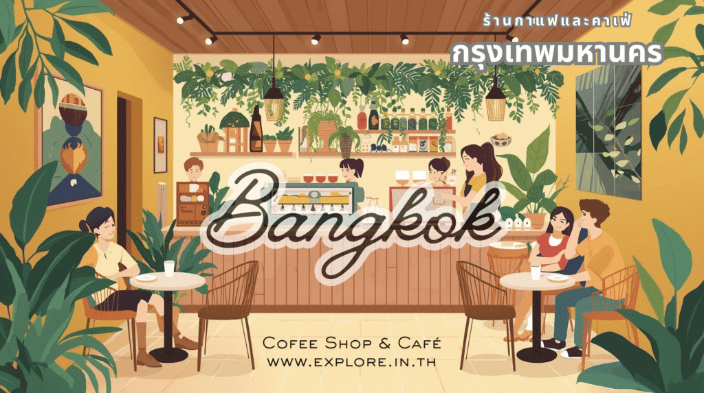 กรุงเทพมหานคร ร้านกาแฟ ร้านคาเฟ่ ในจังหวัดกรุงเทพมหานคร