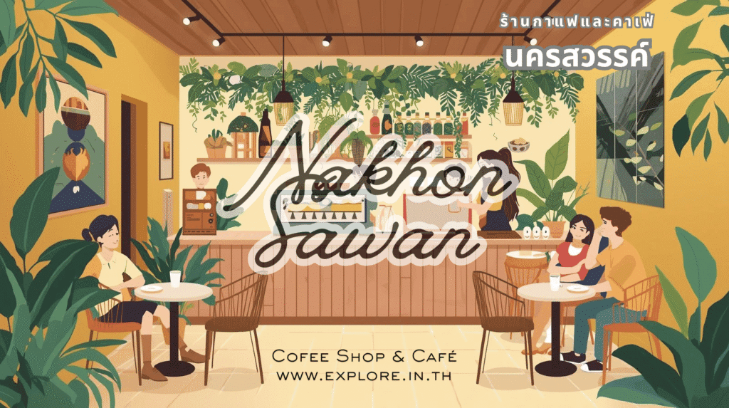นครสวรรค์ ร้านกาแฟ ร้านคาเฟ่ ในจังหวัดนครสวรรค์