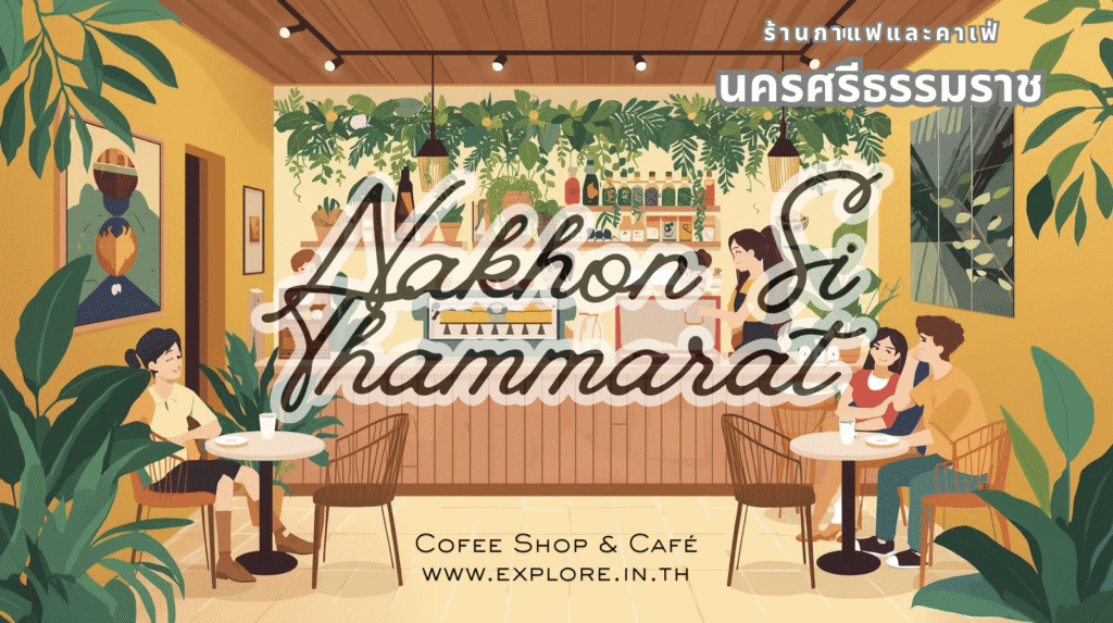 นครศรีธรรมราช ร้านกาแฟ ร้านคาเฟ่ ในจังหวัดนครศรีธรรมราช