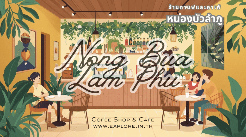 หนองบัวลำภู ร้านกาแฟ ร้านคาเฟ่ ในจังหวัดหนองบัวลำภู