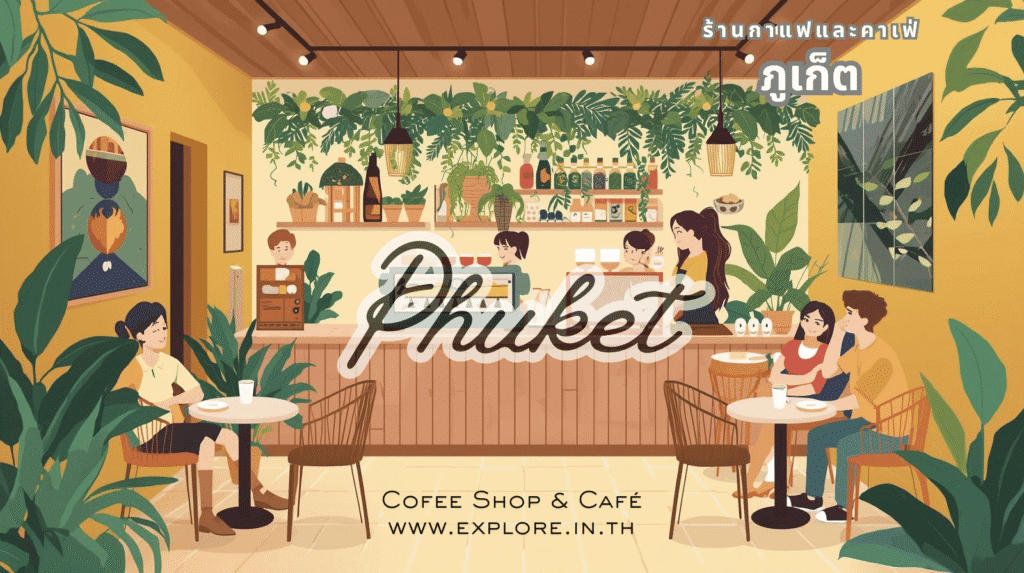 ภูเก็ต ร้านกาแฟ ร้านคาเฟ่ ในจังหวัดภูเก็ต