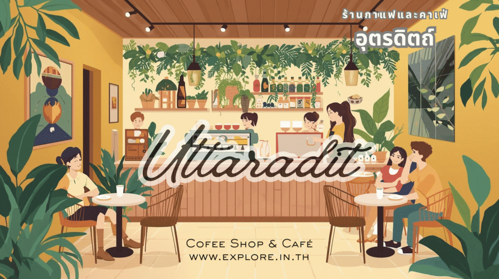 อุตรดิตถ์ ร้านกาแฟ ร้านคาเฟ่ ในจังหวัดอุตรดิตถ์