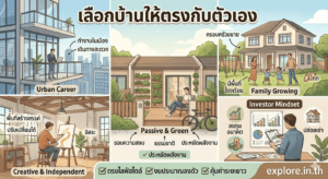 เลือกบ้านให้ตรงกับตัวเอง